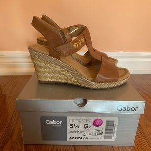GABOR wedge sandals